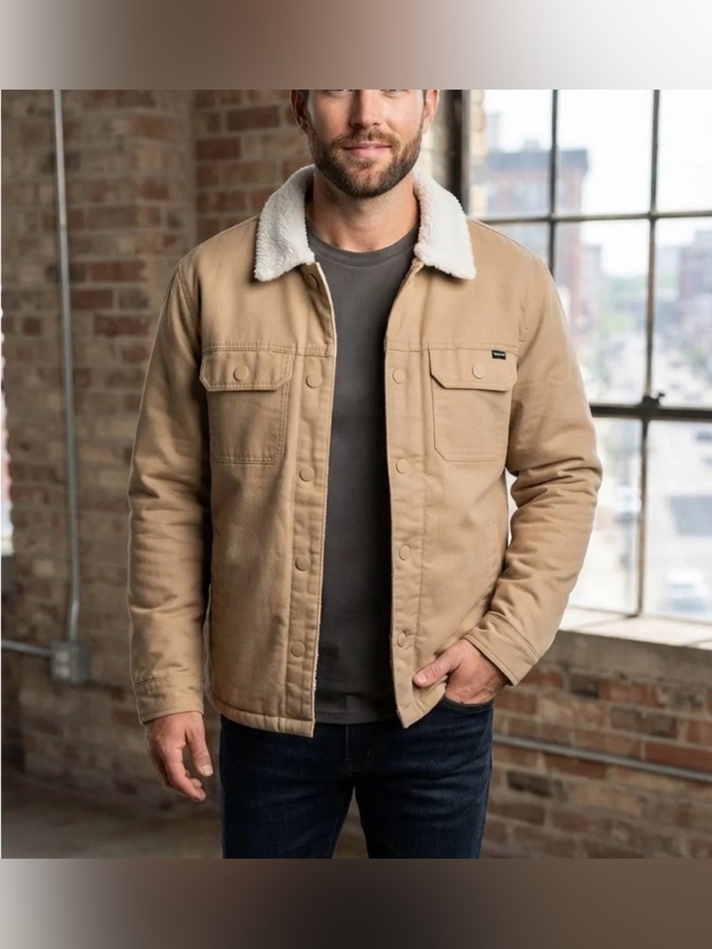 Hurley Sherpa Lined Jacket